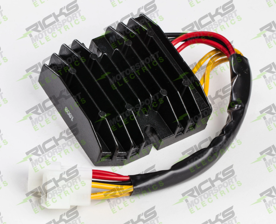 Rick's Motorsports Electrics Universal Style Hot Shot Series Rectifier-Regulator for Suzuki Hayabusa 2008-2012 Rick's Motorsports Electrics Universal Style Hot Shot Series Rectifier-Regulator for Suzuki Hayabusa 2008-2012